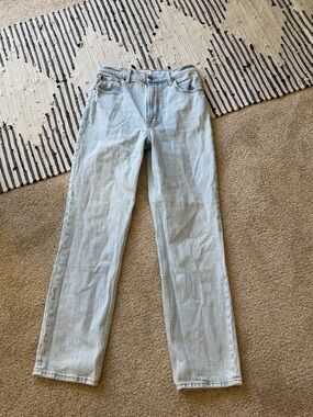Abercrombie & Fitch Light Blue Straight Leg Jeans
